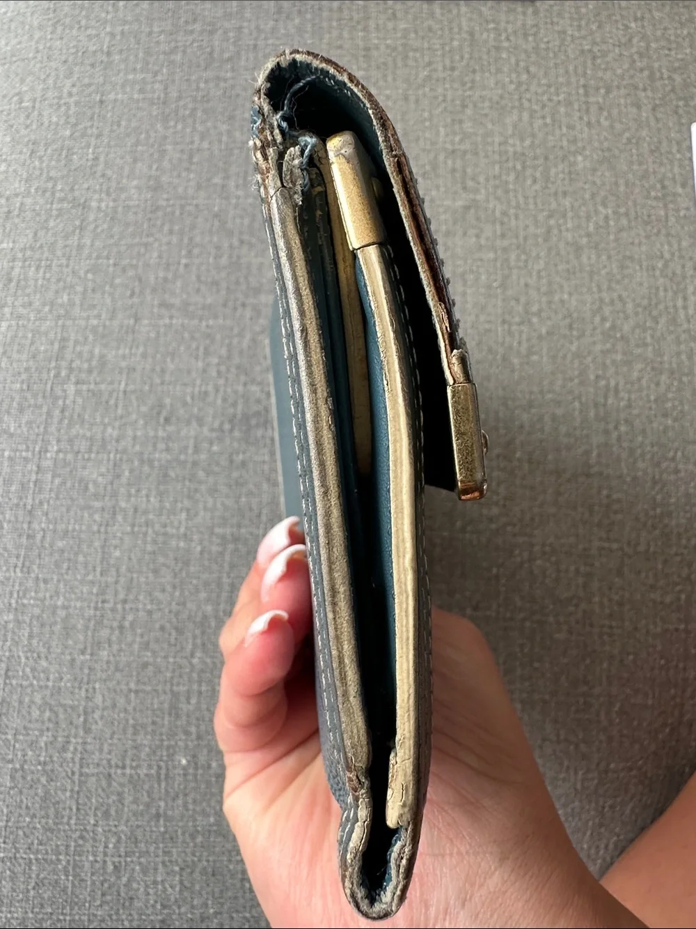 Louis Vuitton Trifold Suhali Leather Long Wallet—PROJECT or REPAIR